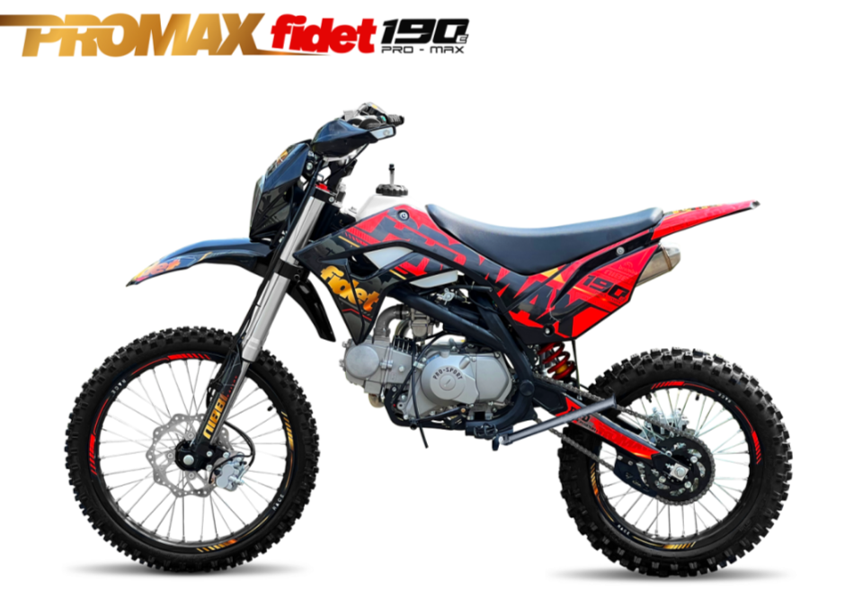 Мотоцикл (питбайк) PROMAX FIDET (ФАЙДЕТ) 190E MAX PRO LUX 19/16 в Октябрьском