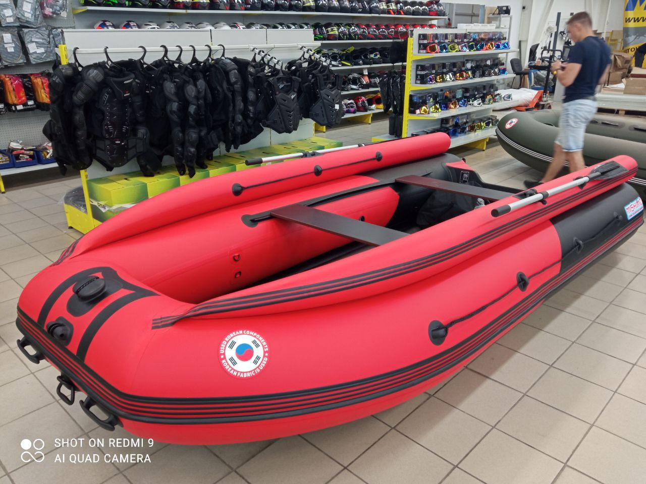 Лодка MISHIMO RIVER FJET PRO 400 под водомет в Октябрьском