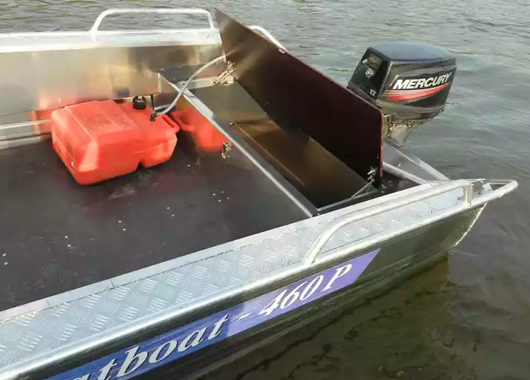 Алюминиевая лодка Wyatboat-460 P в Октябрьском