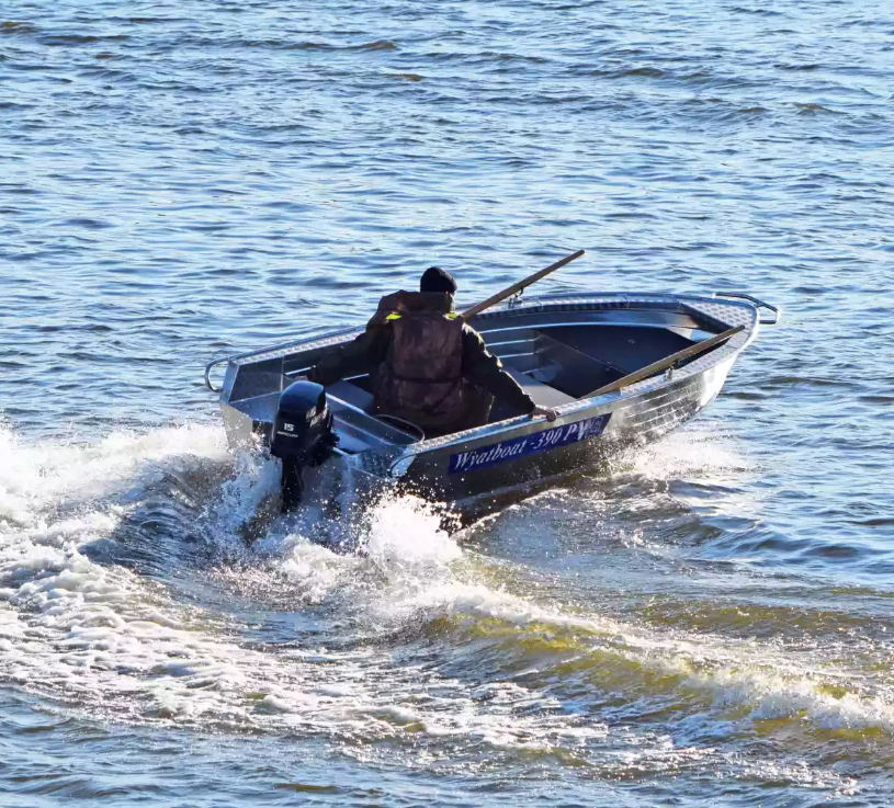 Алюминиевая лодка Wyatboat-390 P в Октябрьском