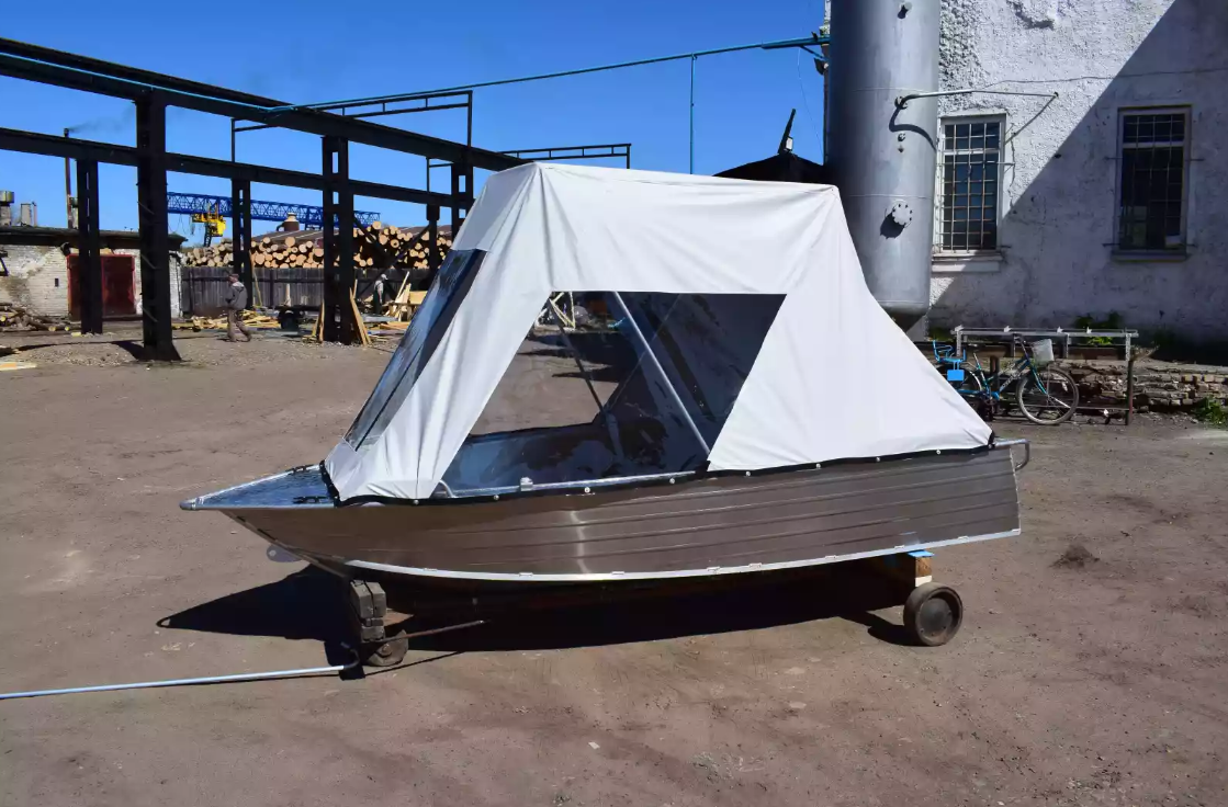 Алюминиевая лодка Wyatboat-390 У в Октябрьском