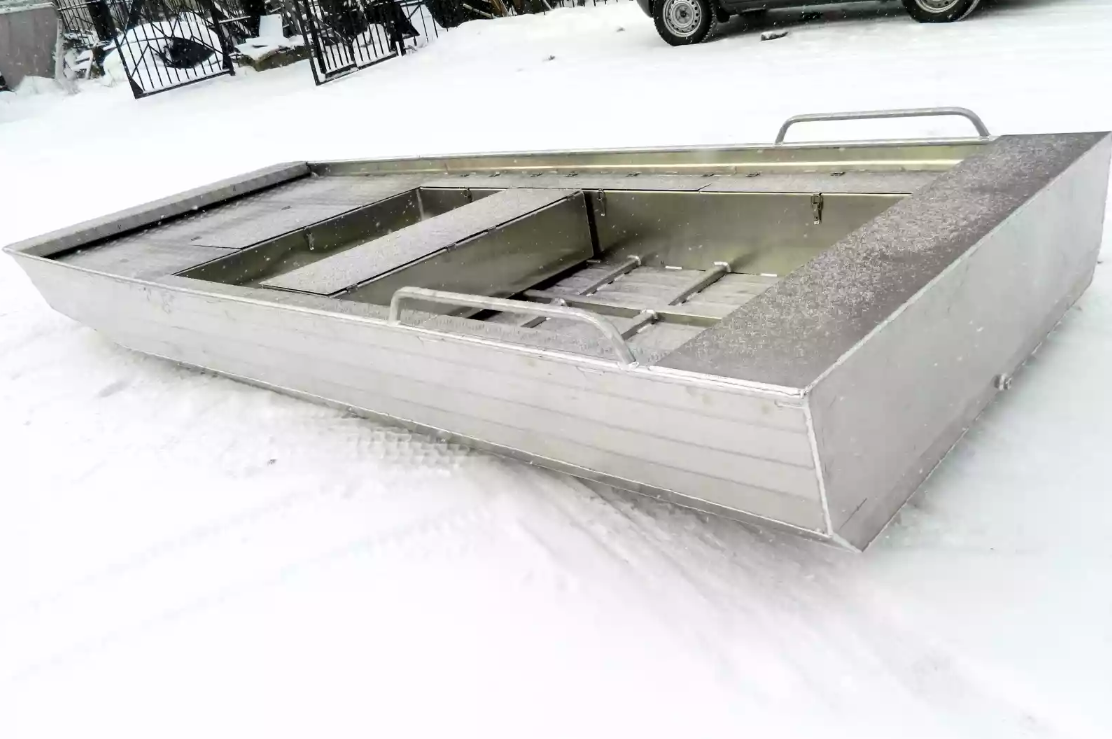 Алюминиевая лодка Wyatboat-390 Jonboat в Октябрьском