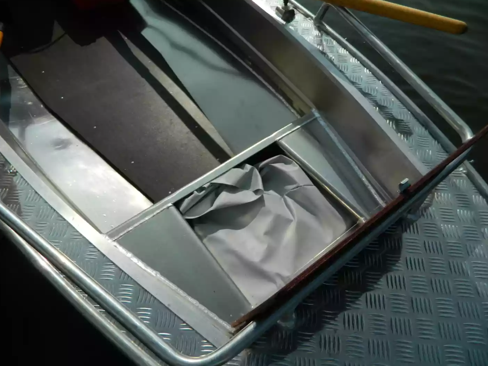 Алюминиевая лодка Wyatboat-390 У в Октябрьском