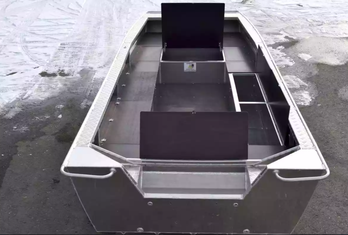 Алюминиевая лодка Wyatboat-490 Jonboat в Октябрьском