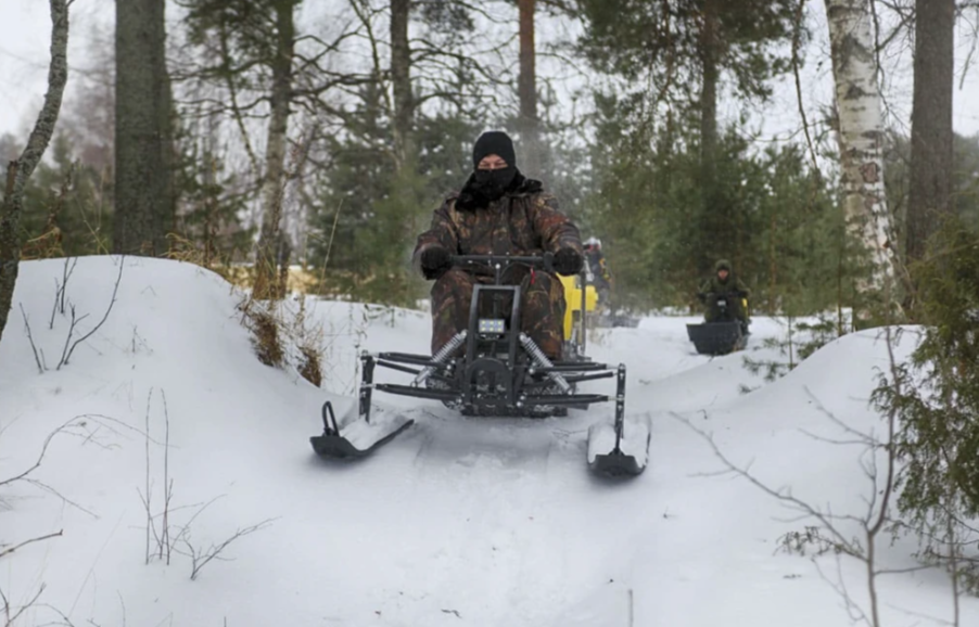 Мотобуксировщик РЫБАК PK 9 л.с. (короткая база 1230мм) в Октябрьском