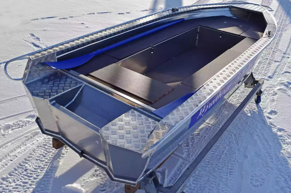 Алюминиевая лодка Wyatboat-370 РМ в Октябрьском