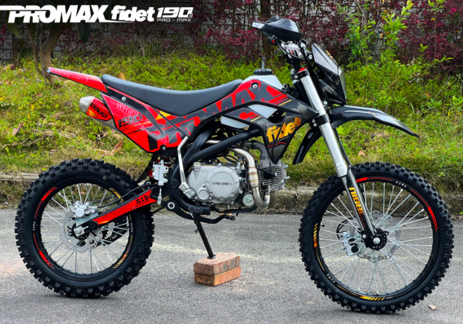 Мотоцикл (питбайк) PROMAX FIDET (ФАЙДЕТ) 190E MAX PRO LUX 19/16 в Октябрьском