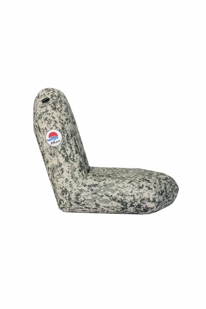 КРЕСЛО НАДУВНОЕ SMARINE, 85Х75 СМ, ПВХ, ЗЕЛЕНЫЙ ПИКСЕЛЬ в Октябрьском