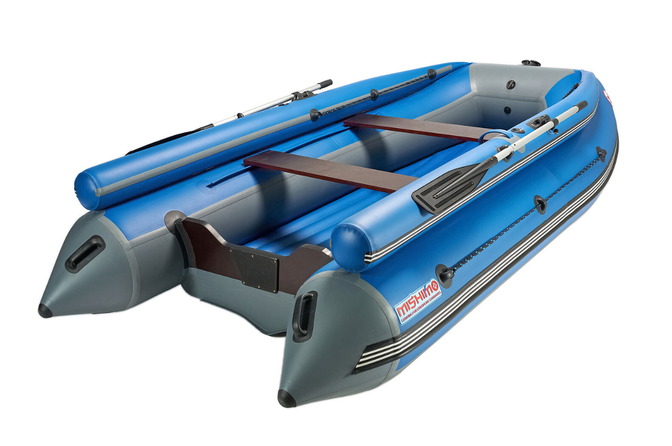 КОМПЛЕКТ ЛОДКА MISHIMO FAMILY LITE 370 + МОТОР MARLIN MP 9.9 AMHS PROLINE FORCE в Октябрьском