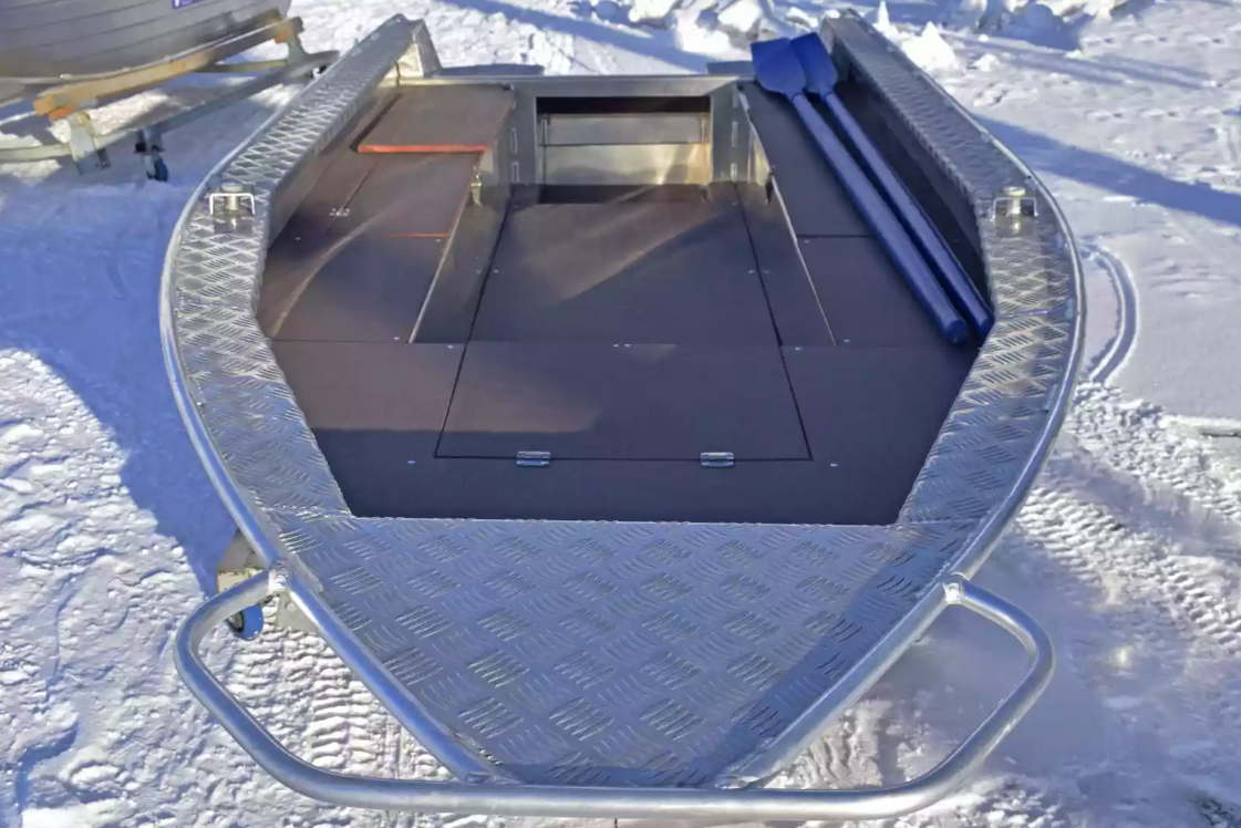 Алюминиевая лодка Wyatboat-370 РМ в Октябрьском