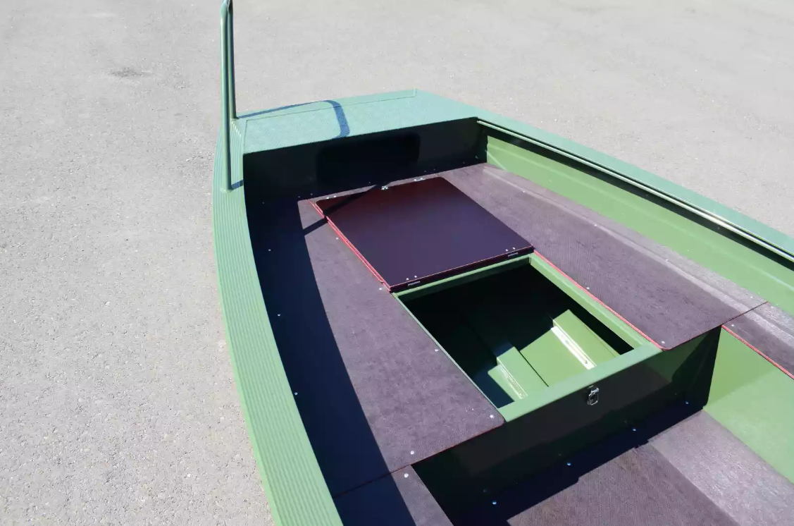 Алюминиевая лодка  Wyatboat-430 Master Fish в Октябрьском