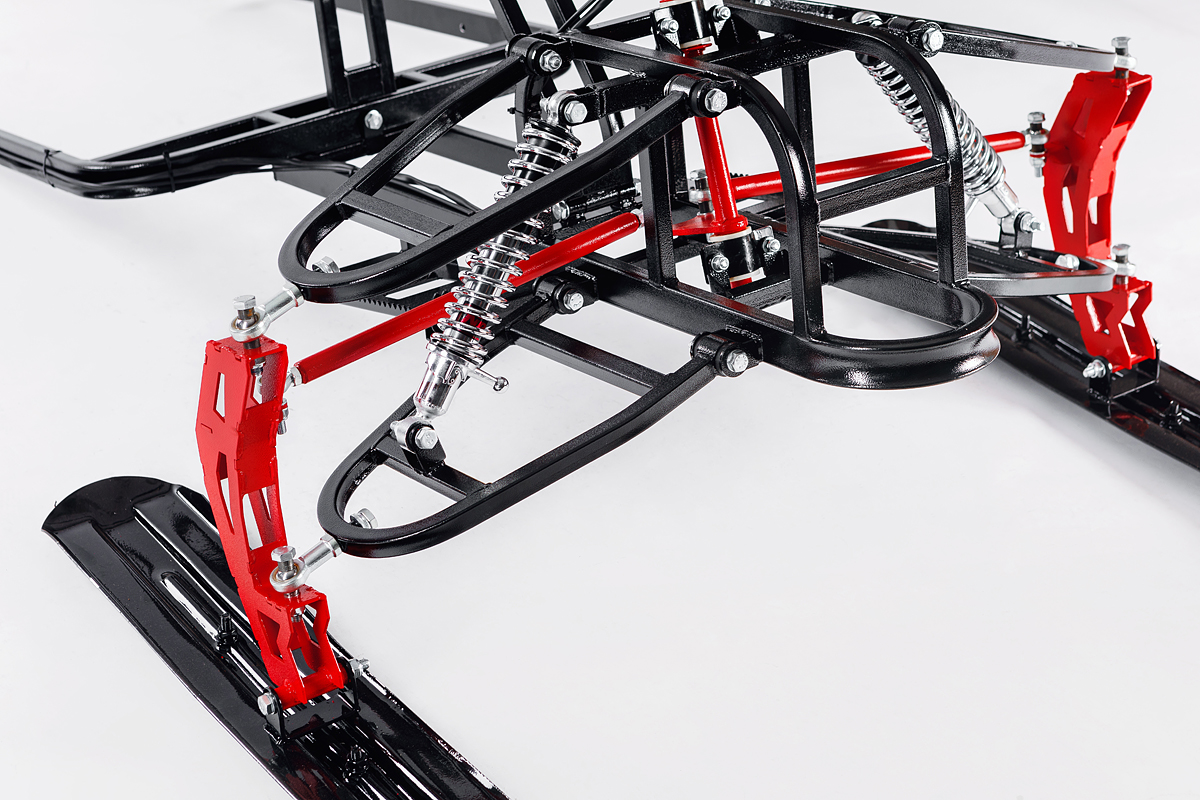 Лыжный модуль IKUDZO с подогревом ручек пластиковые лыжи в Октябрьском