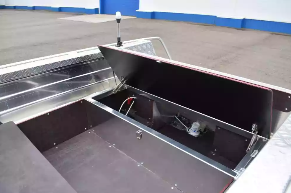 Алюминиевая лодка Wyatboat-390 DCM Увеличенный борт в Октябрьском