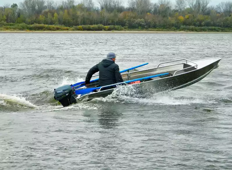 Алюминиевая лодка Wyatboat-390 M в Октябрьском
