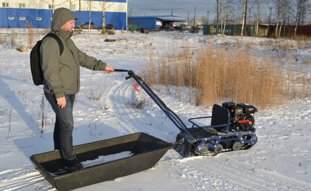 Мотобуксировщик БАРС ПАРТИЗАН 380 F7F в Октябрьском