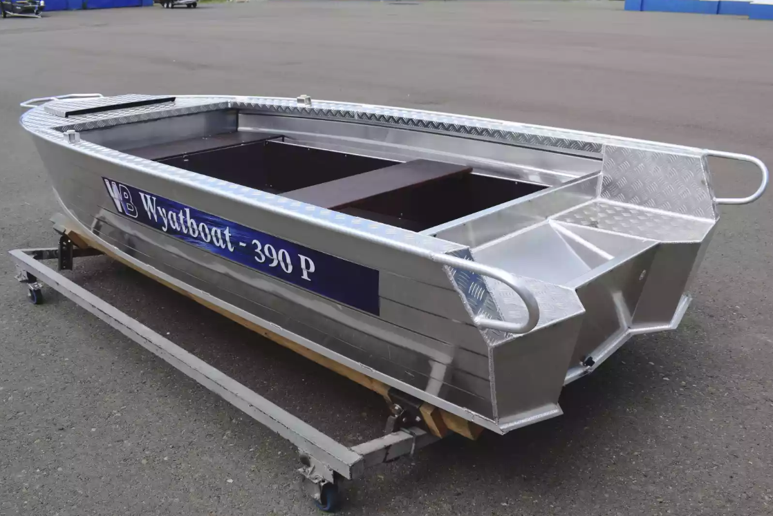 Алюминиевая лодка Wyatboat-390Р PRO в Октябрьском