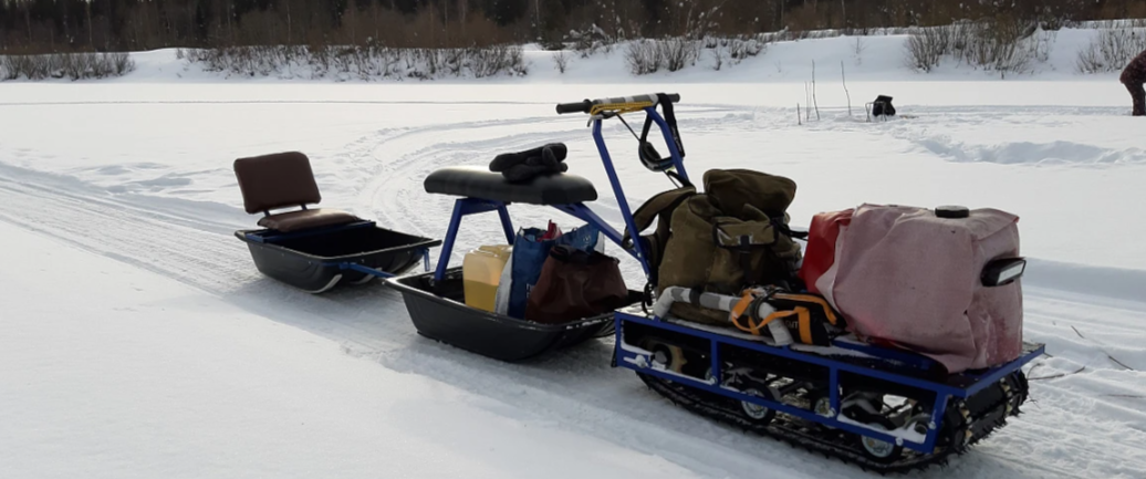 Мотобуксировщик Альбатрос-L 6.5 без фары в Октябрьском