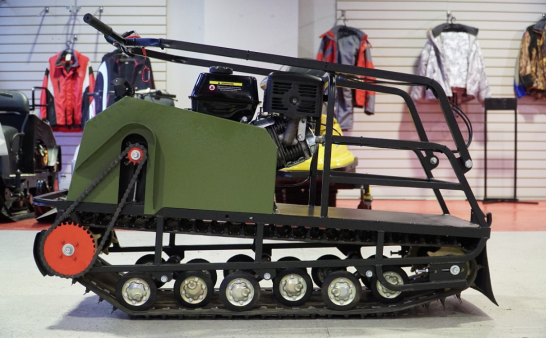 Мотобуксировщик Бурлак ХОЗЯИН-2 в Октябрьском