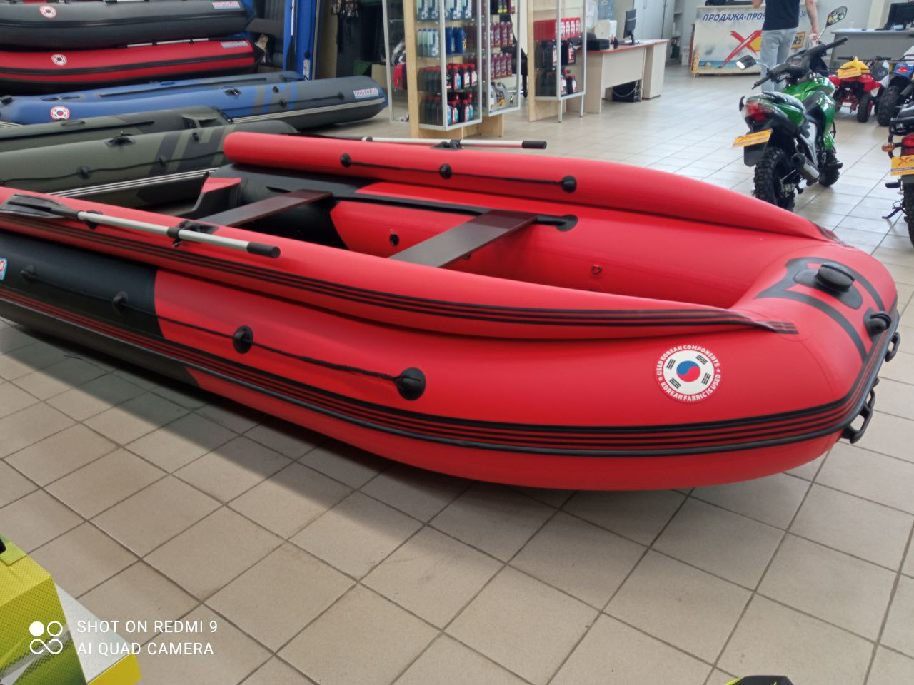 Лодка MISHIMO RIVER FJET PRO 400 под водомет в Октябрьском