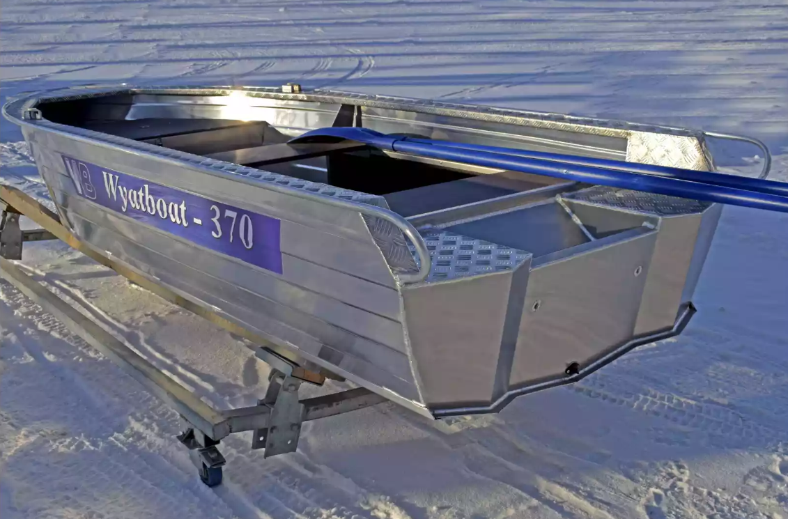 Алюминиевая лодка Wyatboat-370 Р в Октябрьском
