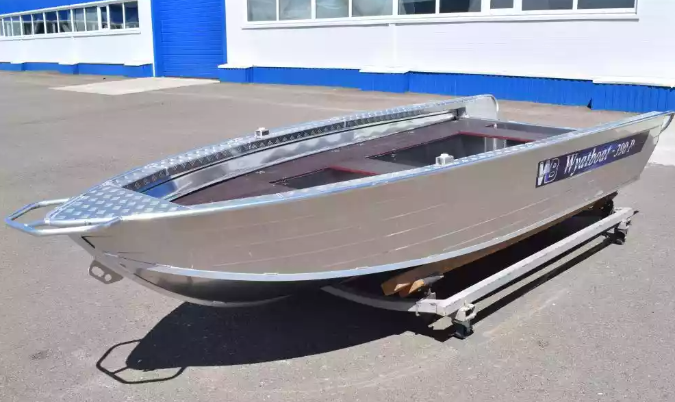 Алюминиевая лодка Wyatboat-390РМ в Октябрьском