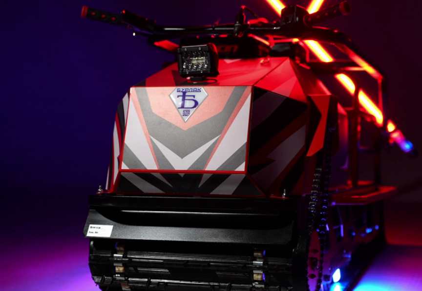 Мотобуксировщик Бурлак ХОЗЯИН-2 в Октябрьском