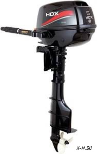 Лодочный мотор 4-х тактный HDX F 5 BMS в Октябрьском