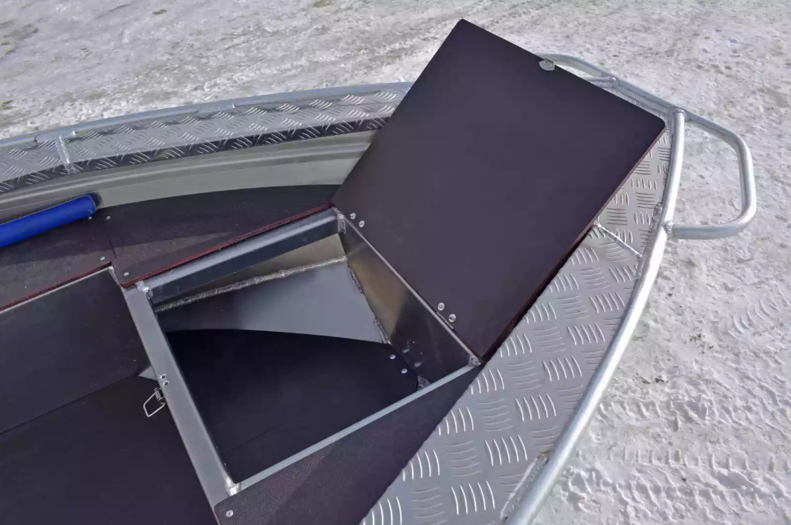 Алюминиевая лодка Wyatboat-340 РМ в Октябрьском