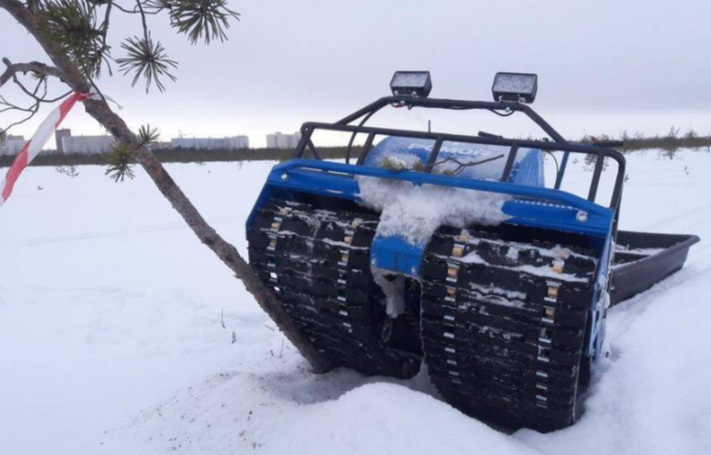Мотобуксировщик POMOR X-2 K18 в Октябрьском