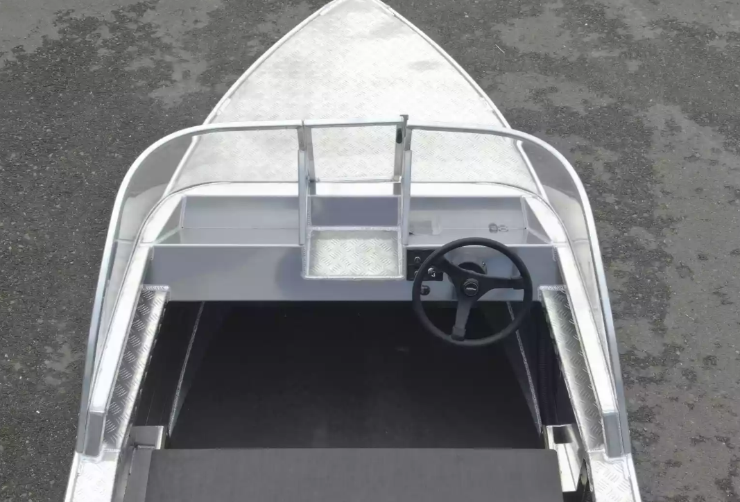 Алюминиевая лодка Wyatboat-390 Pro в Октябрьском