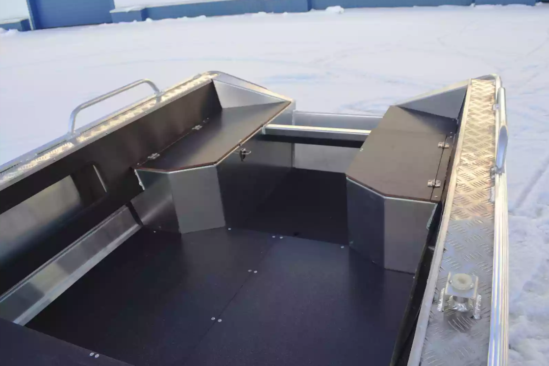 Алюминиевая лодка Wyatboat-370 в Октябрьском