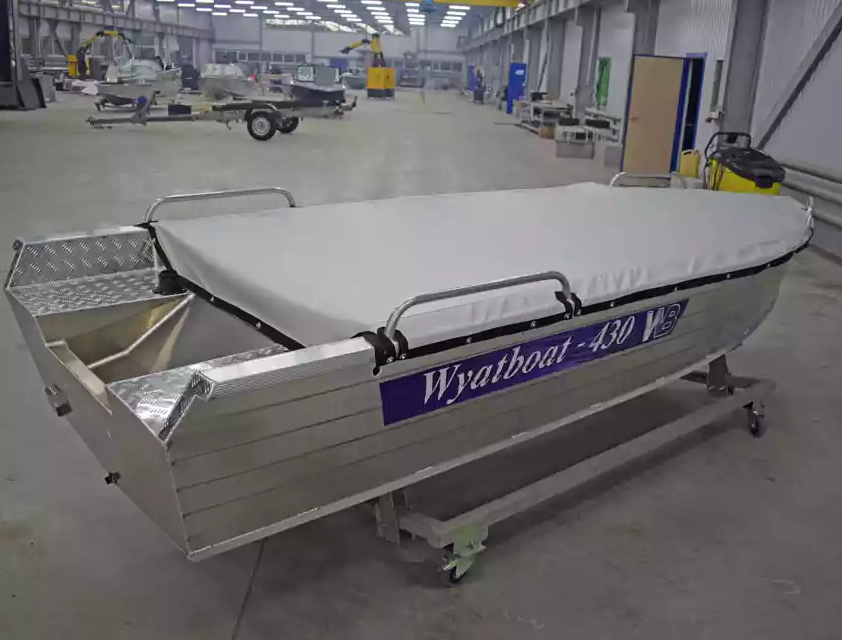 Алюминиевая лодка  Wyatboat-430 Р в Октябрьском