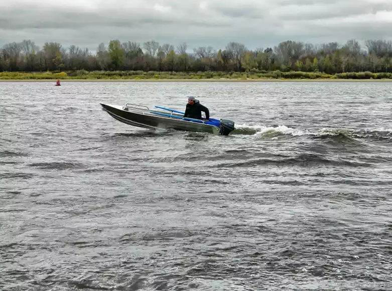 Алюминиевая лодка Wyatboat-390 M в Октябрьском