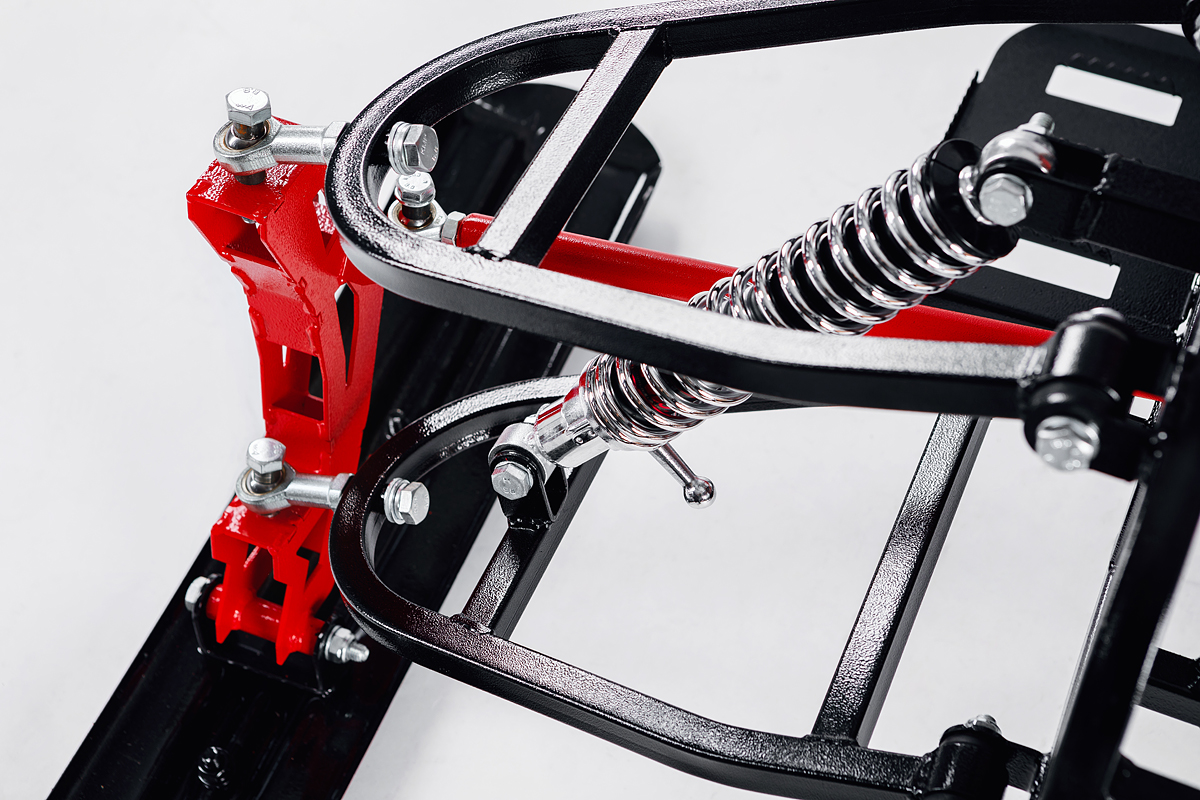 Лыжный модуль IKUDZO с подогревом ручек пластиковые лыжи в Октябрьском