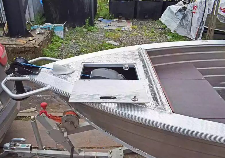 Алюминиевая лодка Wyatboat-390 C в Октябрьском