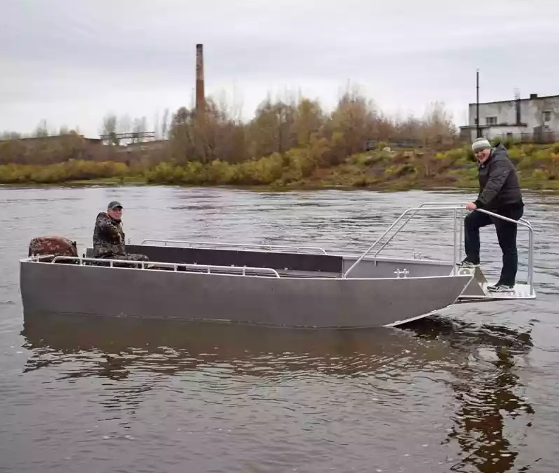 Алюминиевая лодка Wyatboat-600 в Октябрьском