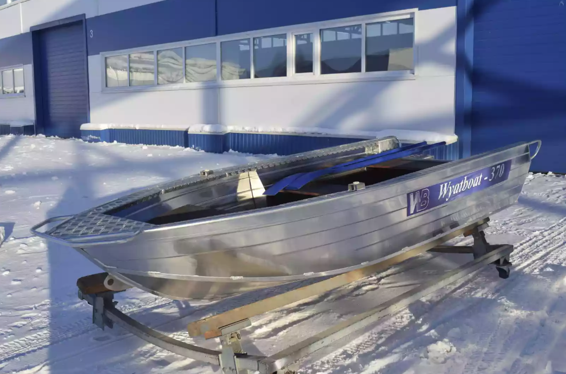 Алюминиевая лодка Wyatboat-370 Р в Октябрьском
