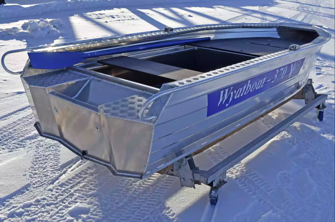 Алюминиевая лодка Wyatboat-370 Р FISH в Октябрьском