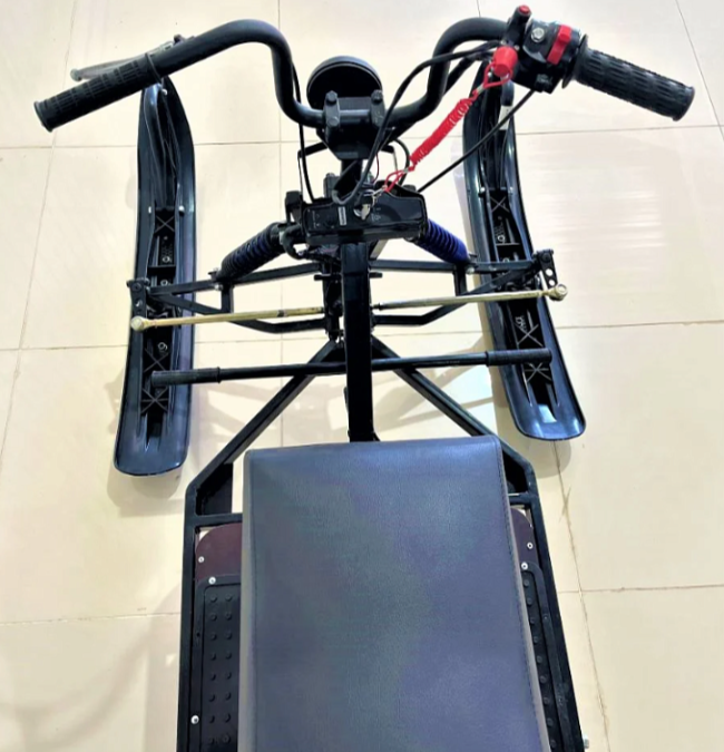 Мотобуксировщик ЕНОТ 4М в Октябрьском