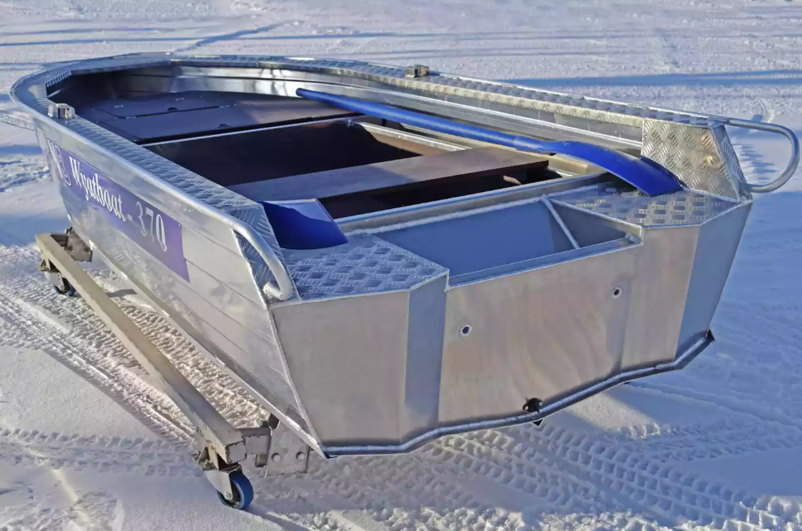 Алюминиевая лодка Wyatboat-370 Р FISH в Октябрьском