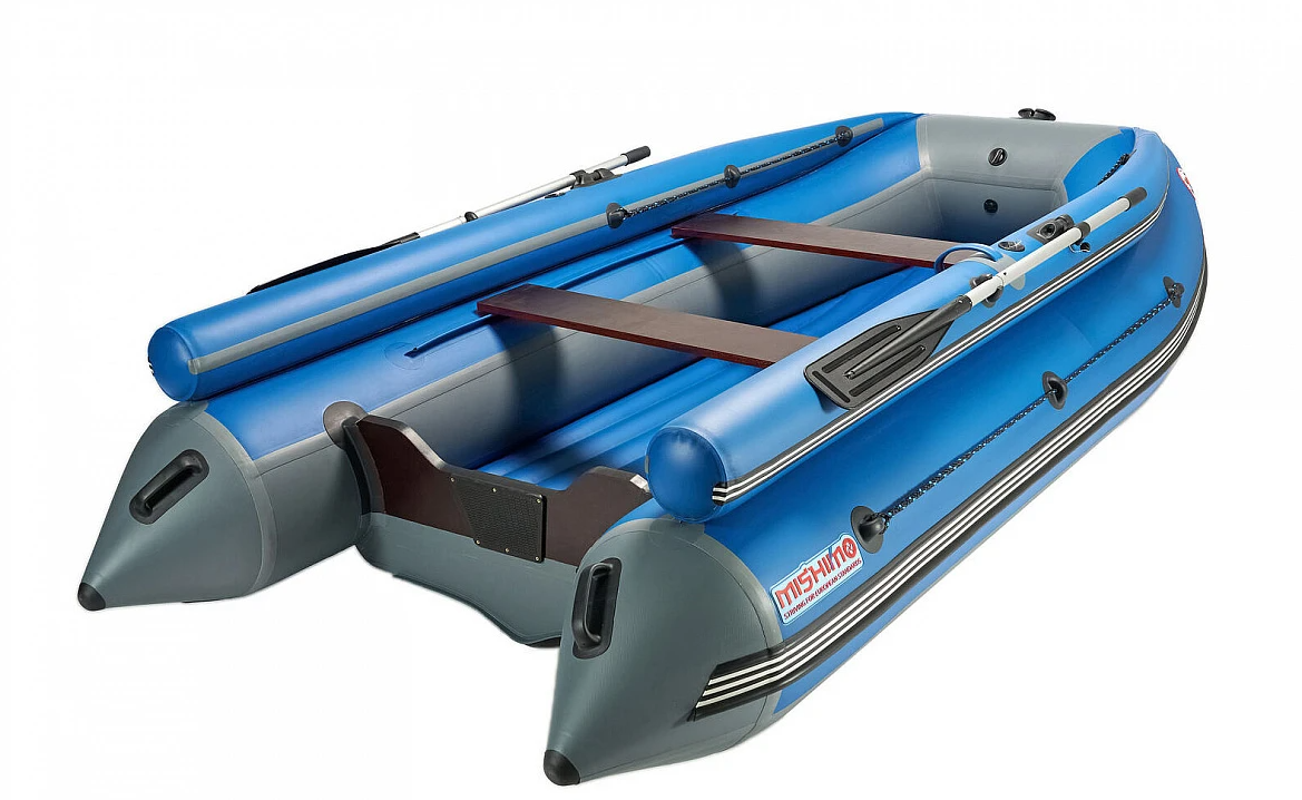 КОМПЛЕКТ ЛОДКА MISHIMO FAMILY LITE 400 + МОТОР 9,9 (20) Л.С. в Октябрьском