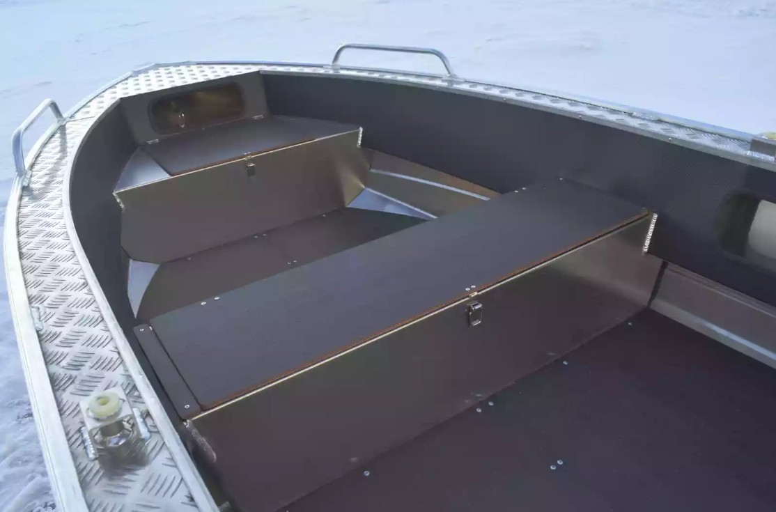Алюминиевая лодка Wyatboat-370 в Октябрьском