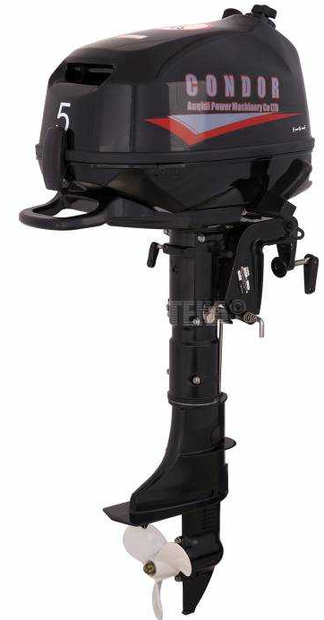 Лодочный мотор Condor F5HS без бака 12 л. в Октябрьском