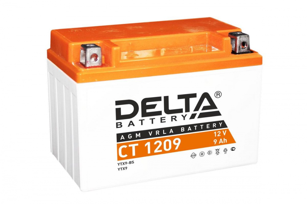 Аккумулятор Delta CT 1209 (12V / 9Ah) в Октябрьском