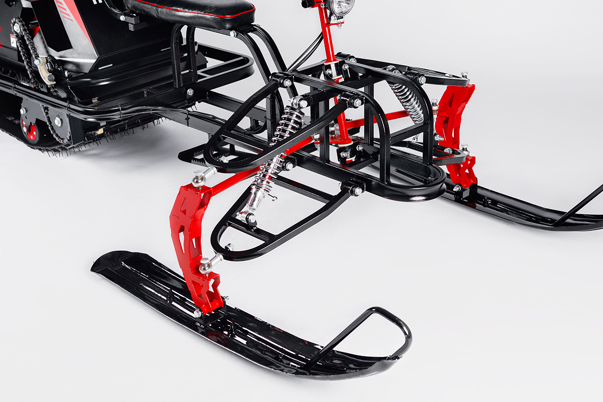 Лыжный модуль IKUDZO с подогревом ручек пластиковые лыжи в Октябрьском