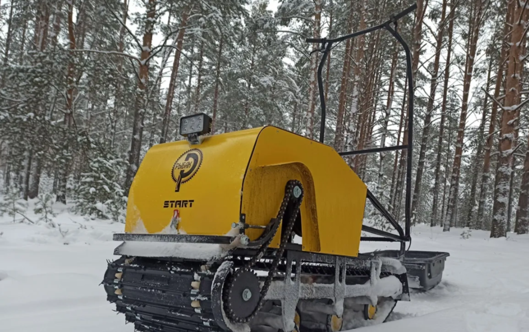 Мотобуксировщик РЫБАК СТАРТ Lifan 15 л.с. (металлический капот) в Октябрьском