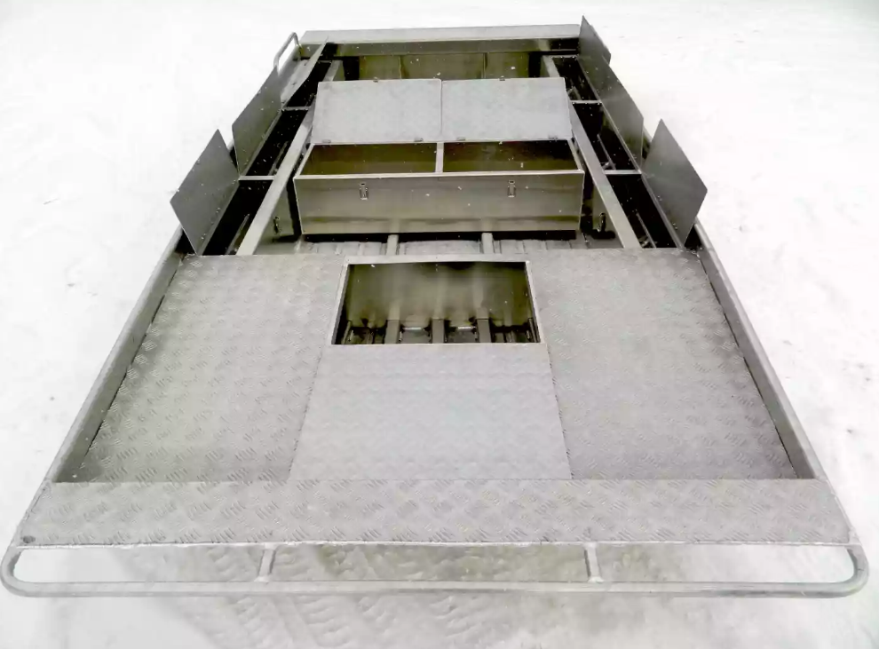 Алюминиевая лодка Wyatboat-390 Jonboat в Октябрьском