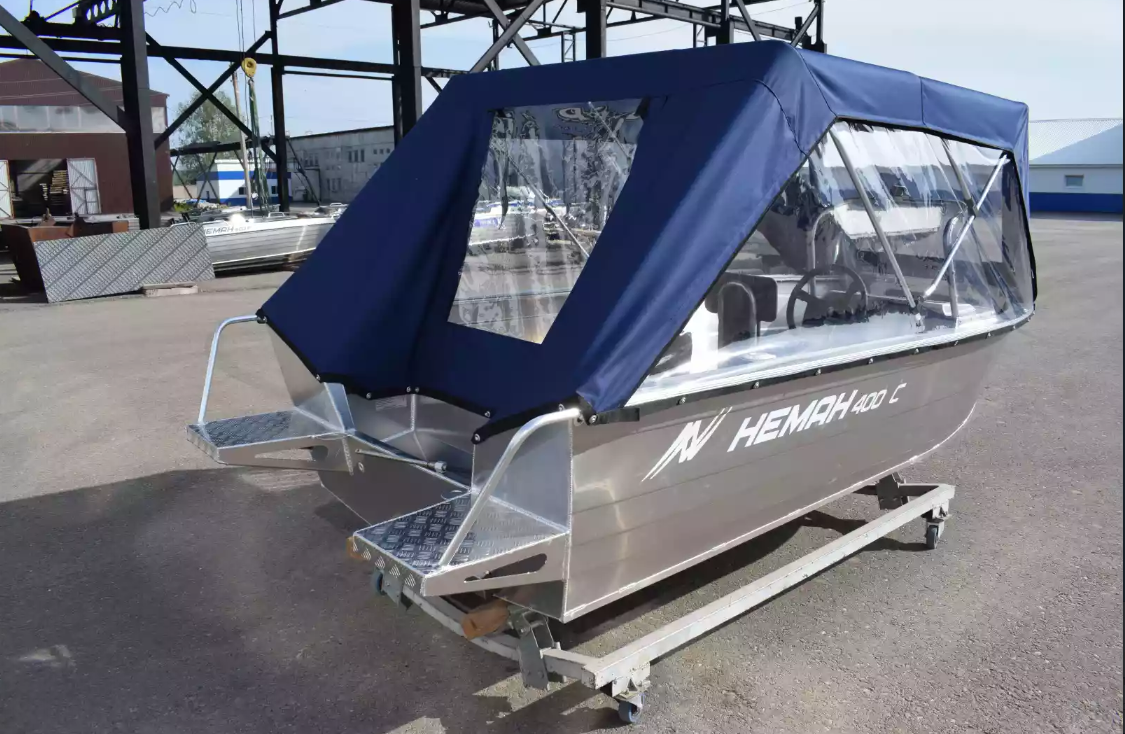 Алюминиевая лодка Неман-400 С в Октябрьском