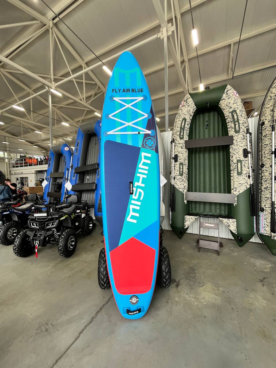 SUP (САП) Доска MISHIMO FLY AIR BLUE 11’ (335см) в Октябрьском