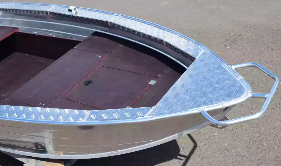 Алюминиевая лодка Wyatboat-390Р Fish в Октябрьском
